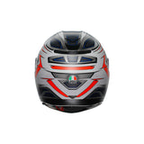 K3 SPACE MATT WHITE/RED FLUO (L) Matte White/Red - Driven Powersports