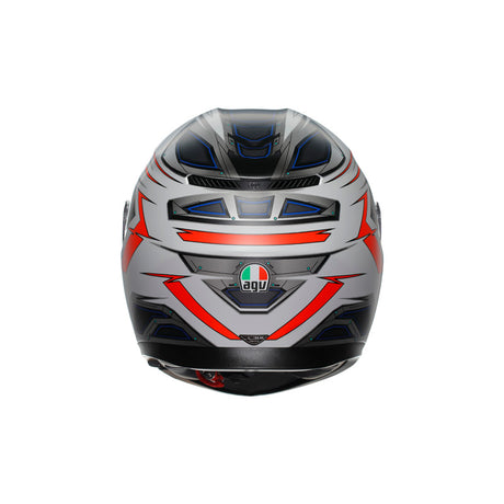 K3 SPACE MATT WHITE/RED FLUO (L) Matte White/Red - Driven Powersports