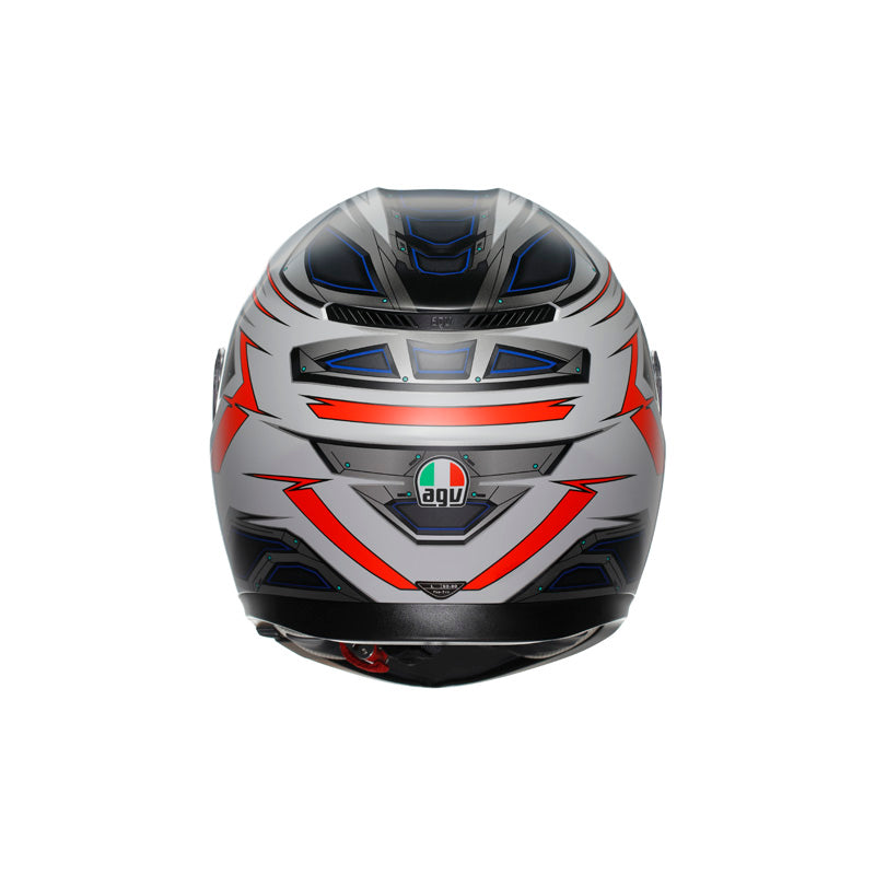 K3 SPACE MATT WHITE/RED FLUO (XL) Matte White/Red - Driven Powersports