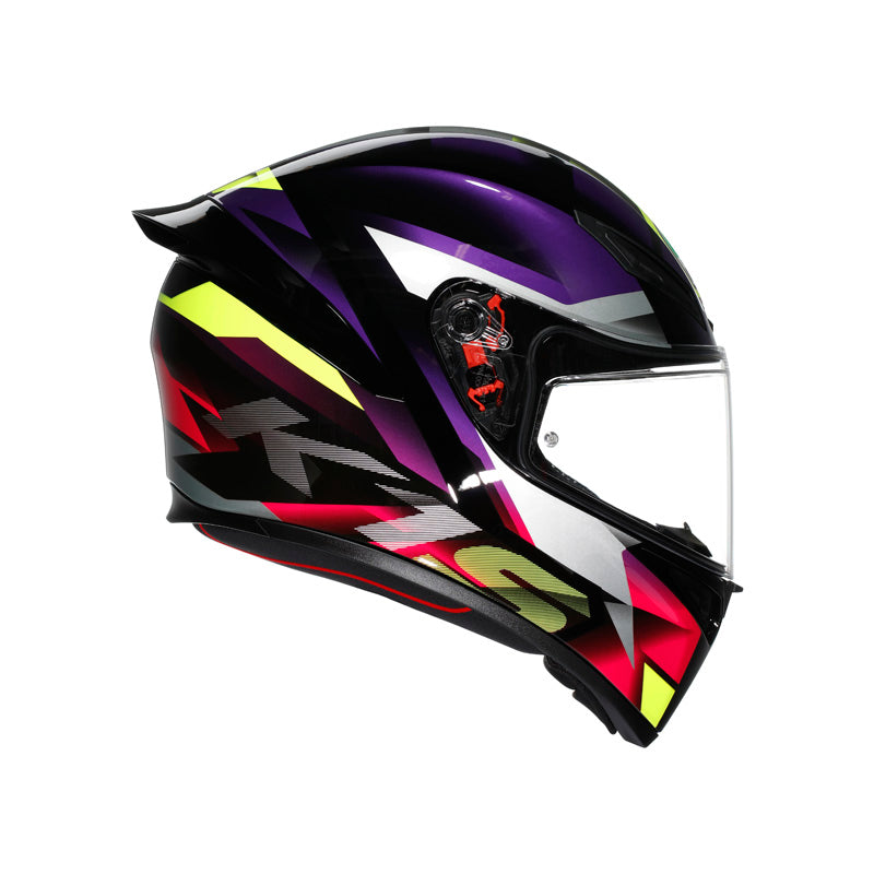 K1 S FASTLAP BLACK/GREY/RED (XS) Black/Purple/Pink - Driven Powersports