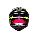 K1 S FASTLAP BLACK/GREY/RED (S) Black/Purple/Pink - Driven Powersports