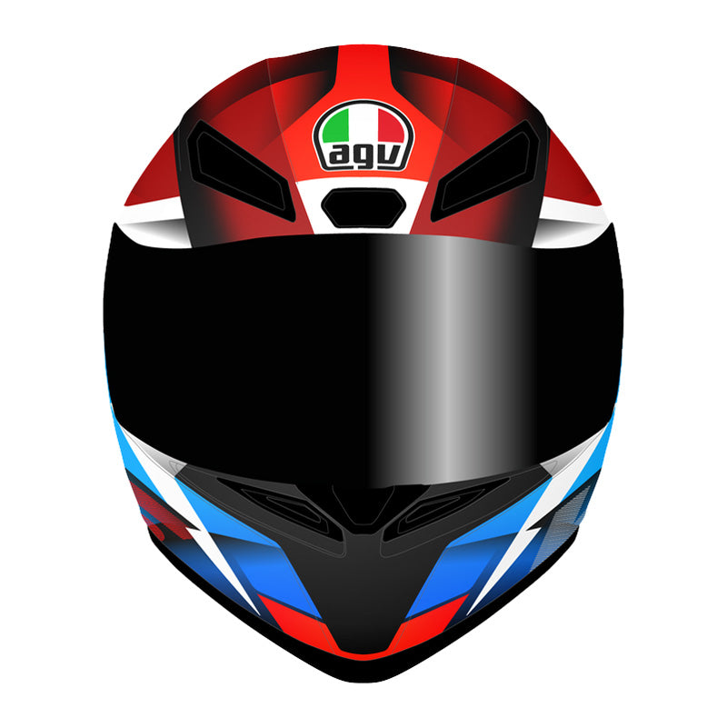 AGV K1 S Fastlap Black/Grey/Red (XL)
