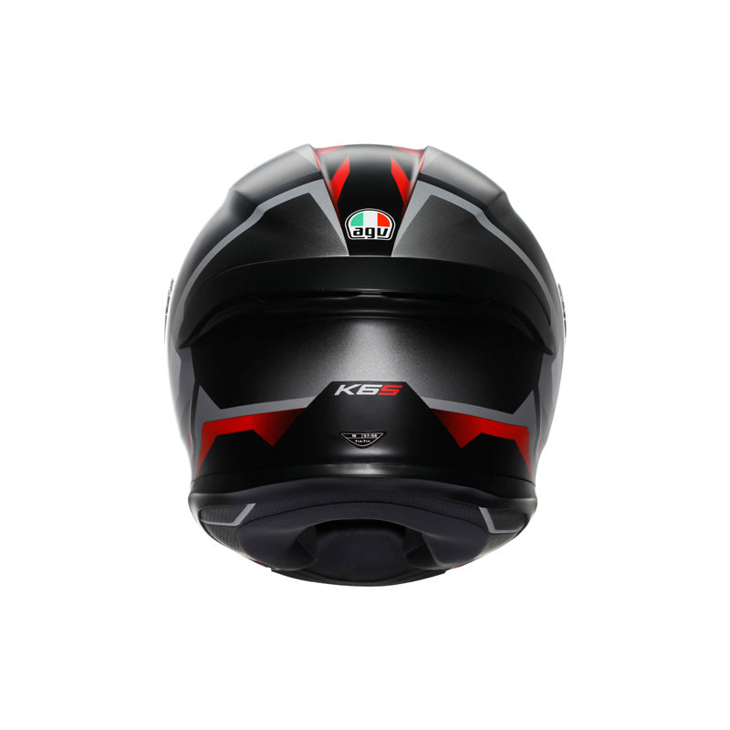 K6 S KARVE MATT BLACK/GREY/RED (XS) Matte Black/White/Red - Driven Powersports