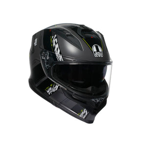 K7 KYBER MATT GREY/YELLOW FLUO XS Matte Grey/Yellow SM - Driven Powersports