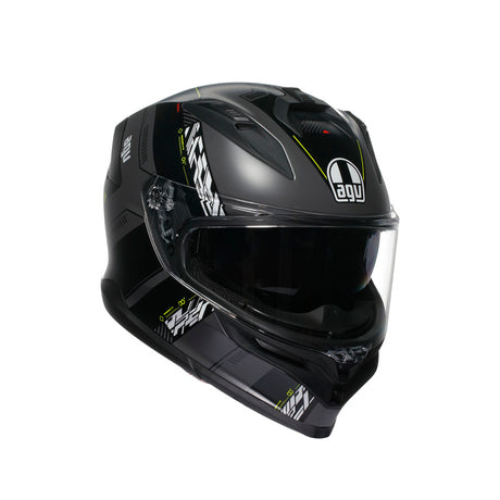 K7 KYBER MATT GREY/YELLOW FLUO XS Matte Grey/Yellow SM - Driven Powersports