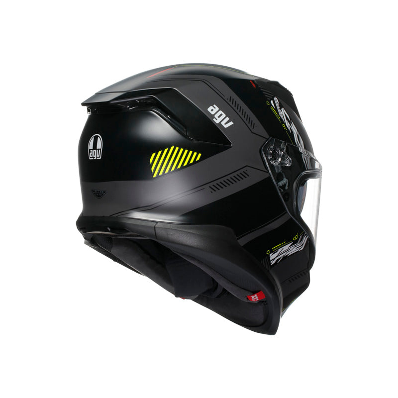 K7 KYBER MATT GREY/YELLOW FLUO XS Matte Grey/Yellow SM - Driven Powersports