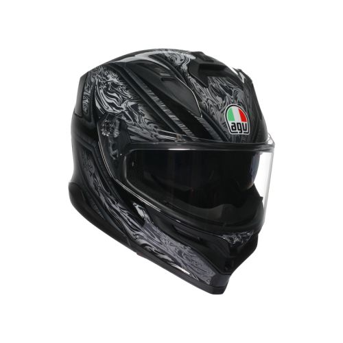 AGV K7 Damascus Black/Silver XS