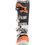 ALPINESTARS BOOT TECH 5 White/Black/Orange Front - Driven Powersports