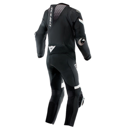 LAGUNA SECA 6 PERF 1PC LEATHER SUIT BLACK/WHITE/ANTHRACITE 44 60 - Driven Powersports