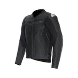 RACING 5 LEATHER JACKET BLACK 44 Black 54 - Driven Powersports