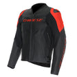 RACING 5 LEATHER JACKET BLACK/RED FLUO 44 Black/Red 44 - Driven Powersports