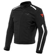 DAINESE HYDRAFLUX 2 AIR D-DRY JACKET - BLACK/WHITE (44) Black/White 44 - Driven Powersports