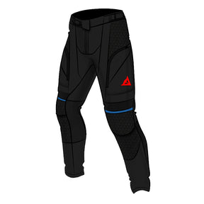 SUPER ADVENTURE ABSOLUTESHELL PANTS BLACK/BLUE 44 Black/Blue 52 - Driven Powersports