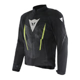 HEROSPHERE AIR TEX JACKET BLACK/WHITE/YELLOW FLUO 44 Black/White/Yellow 46 - Driven Powersports