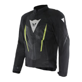 HEROSPHERE AIR TEX JACKET BLACK/WHITE/YELLOW FLUO 44 Black/White/Yellow 46 - Driven Powersports