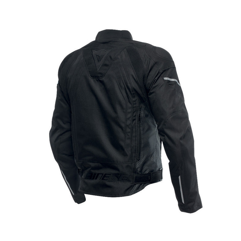 AVRO 5 TEX JACKET BLACK/FLUO-RED/WHITE 62 Black 46 - Driven Powersports