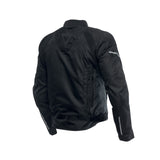 AVRO 5 TEX JACKET BLACK/FLUO-RED/WHITE 62 Black 46 - Driven Powersports