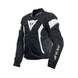 AVRO 5 TEX JACKET BLACK/FLUO-RED/WHITE 62 Black/White/Black 46 - Driven Powersports