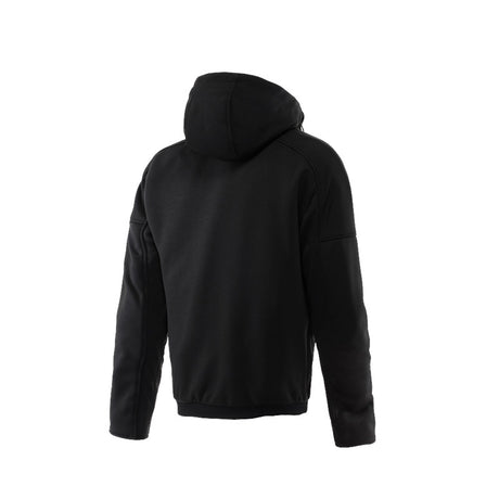BOVISA SAFETY HOODIE FULL ZIP BLACK/WHITE 52 Black/White - Driven Powersports