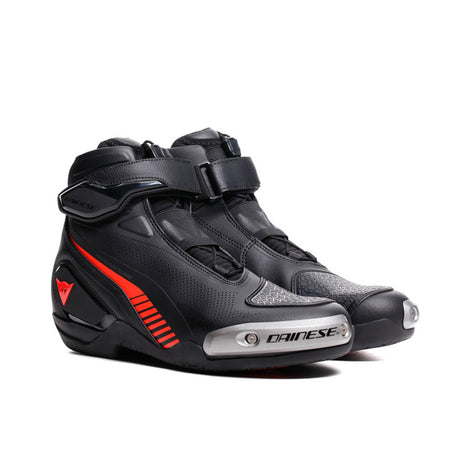 SUPERYA SHOES BLACK/RED FLUO 38 Black/Red 45 - Driven Powersports