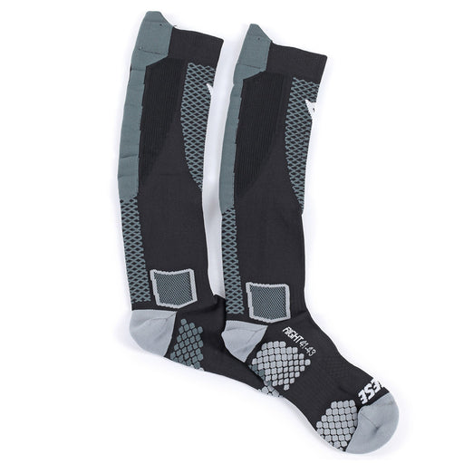 DAINESE D-CORE HIGH SOCK - BLACK/ANTHRACITE (L) Black/Anthracite - Driven Powersports