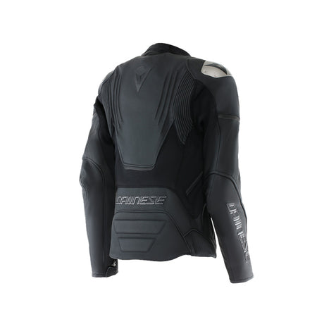 RACING 5 LADY LEATHER JACKET BLACK/WHITE 38 Black 40 - Driven Powersports