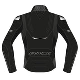 RACING 5 PERF LADY LEATHER JACKET BLACK 38 Black 38 - Driven Powersports