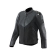 IPERATTIVA LEATHER JACKET WOMEN BLACK 38 Black 42 - Driven Powersports