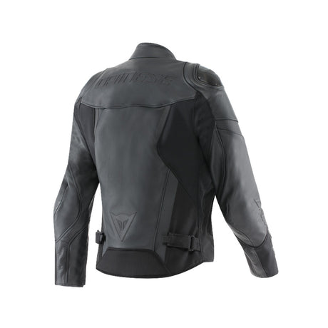IPERATTIVA LEATHER JACKET WOMEN BLACK 38 Black 42 - Driven Powersports