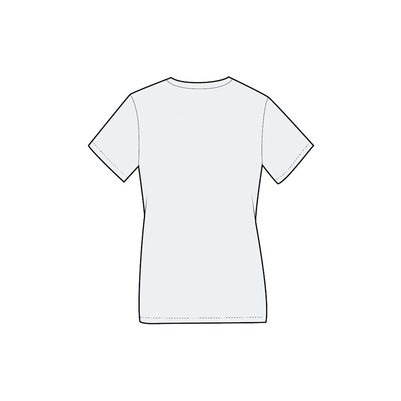 HYPER SPEED DEMON T-SHIRT WOMEN WHITE L White XL - Driven Powersports