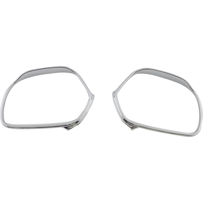 SHOW CHROME VISORED TRIM PLAIN PR Mirror Front - Driven Powersports