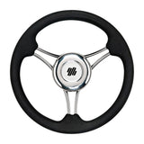Uflex STEERING WHEEL SST POLY GRIP White/Black - Driven Powersports