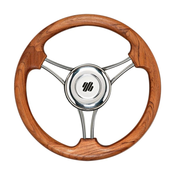 Uflex STEERING WHEEL SST TEAK GRIP - Driven Powersports