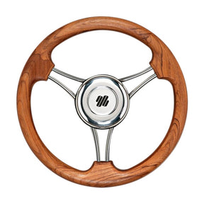 Uflex STEERING WHEEL SST TEAK GRIP - Driven Powersports