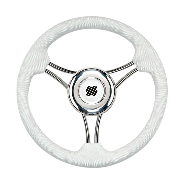 Uflex STEERING WHEEL SST POLY GRIP White/White - Driven Powersports