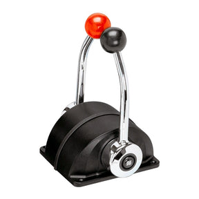 Uflex LEVER CONTROL QTY2 THROTTLE & SHIFT Black - Driven Powersports