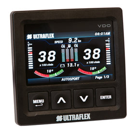Uflex Veratron VDO Color Display Black - Driven Powersports