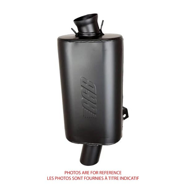GGB Exhaust QUIET MUFFLER CERAMIC (761-0039-2) - Driven Powersports
