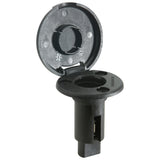 Attwood LightArmor Plug-In Base - 2 Pin Black - Driven Powersports