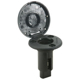 Attwood LightArmor Plug-In Base Black - Driven Powersports