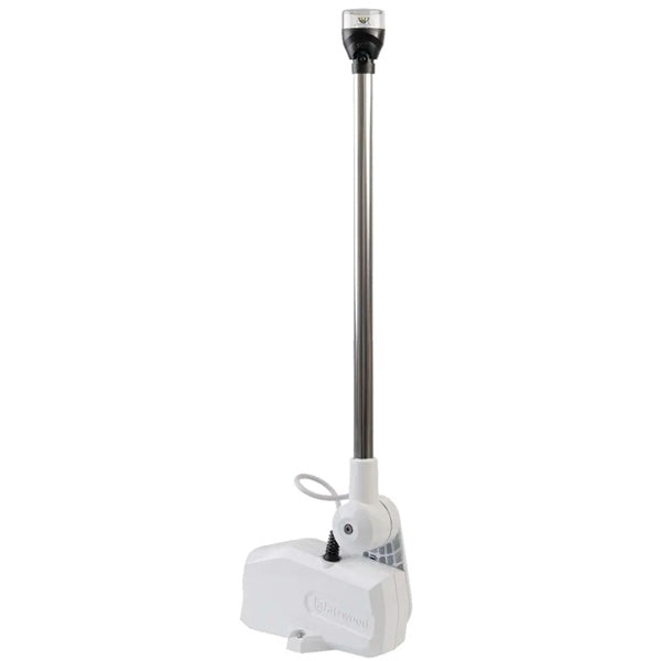 Attwood PowerBase Automatic Folding Light Base Light White - Driven Powersports