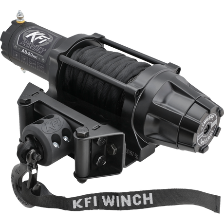 KFI PRODUCTS ASSAULT WINCH - 5000 LB - SYNTHETIC CABLE - WIDE Front - Driven Powersports
