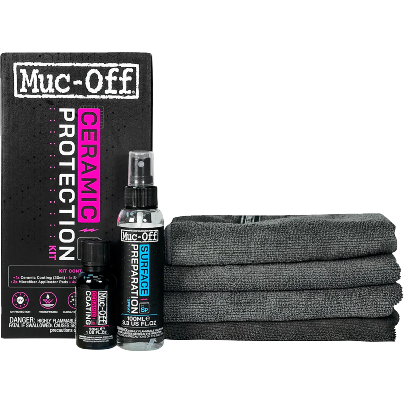 MUC OFF CERAMIC PROTECTION KIT-30ML COATING Front - Driven Powersports
