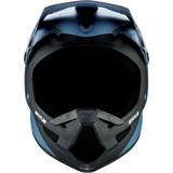 100% STATUS HELMET Drop/Steel Blue Front - Driven Powersports