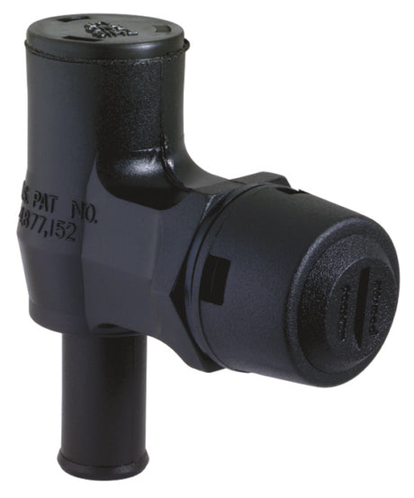 Attwood 90 Degree Fuel Tank Vent Black - Driven Powersports