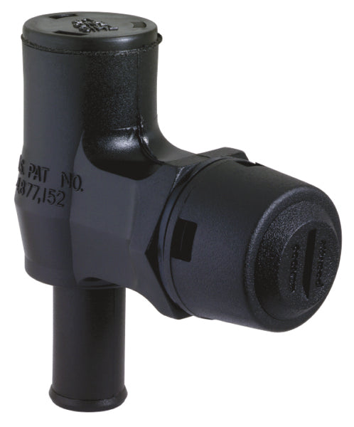 Attwood 90 Degree Fuel Tank Vent Black - Driven Powersports