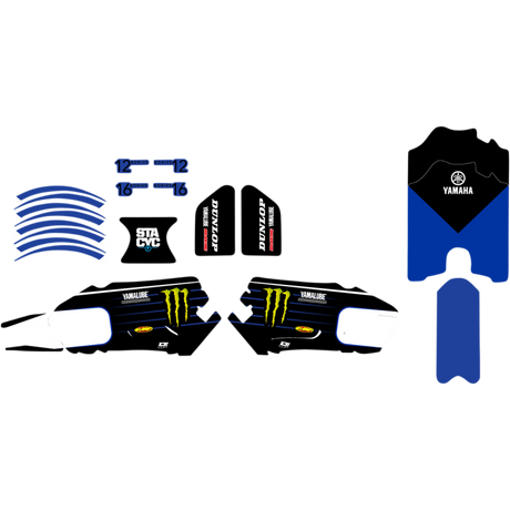 D'COR VISUALS GRAPHIC KIT STACYC STAR Front - Driven Powersports