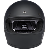 BILTWELL HELMET GRINGO Flat Black Factory Front - Driven Powersports