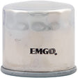 EMGO CHROME OIL FILTER (10-55670) - Driven Powersports