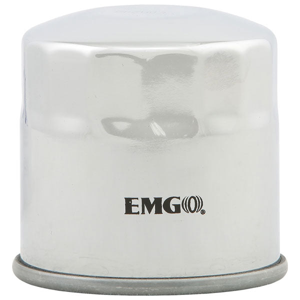 EMGO CHROME OIL FILTER (10-82200) - Driven Powersports
